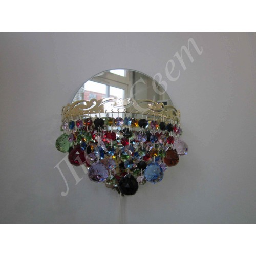 Бра Анжелика Разноцветная в Сочи Гусь Хрустальный