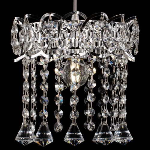 Барная люстра Астра №1 конус в Сочи Гусь Хрустальный