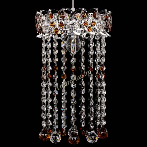 Барная люстра Астра №1 шар 30 длинная Чайная в Сочи Гусь Хрустальный