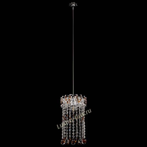 Барная люстра Астра №1 шар 30 длинная Чайная в Сочи Гусь Хрустальный