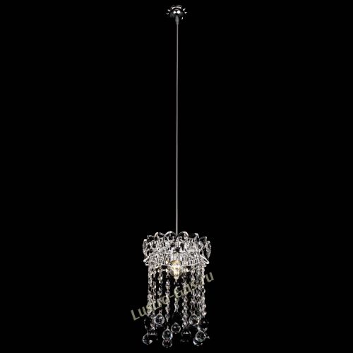 Барная люстра Астра №1 шар 30 черная в Сочи Гусь Хрустальный