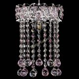 Барная люстра Астра №1 шар 30 розовая в Сочи