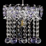 Барная люстра Астра №1 шар фиолетовая в Сочи