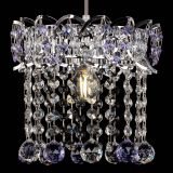 Барная люстра Астра №1 шар фиолетовая в Сочи