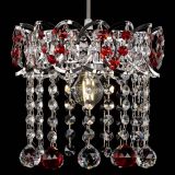Барная люстра Астра №1 шар красная в Сочи
