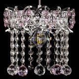 Барная люстра Астра №1 шар розовый в Сочи