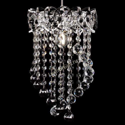 Барная люстра Астра №1 Сигма черная в Сочи Гусь Хрустальный