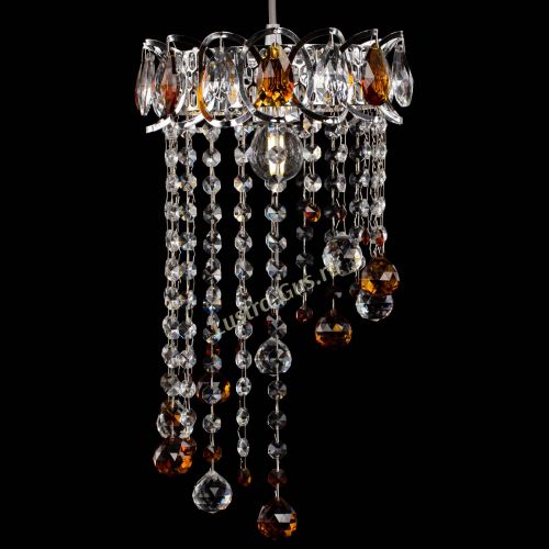 Барная люстра Астра №1 винтаж Чайная в Сочи Гусь Хрустальный