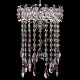 Барная люстра Астра №1 журавлик Розовая в Сочи