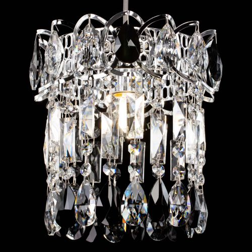 Барная люстра Астра №1 черная в Сочи Гусь Хрустальный