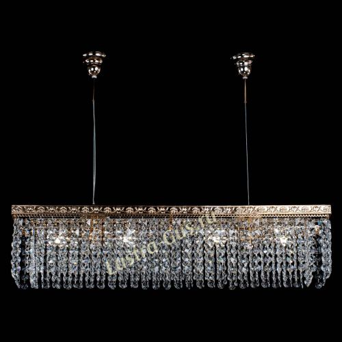 Барная люстра Прямоугольник №4 Антик в Сочи Гусь Хрустальный