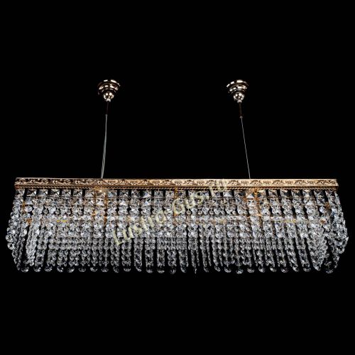 Барная люстра Прямоугольник №4 Антик в Сочи Гусь Хрустальный