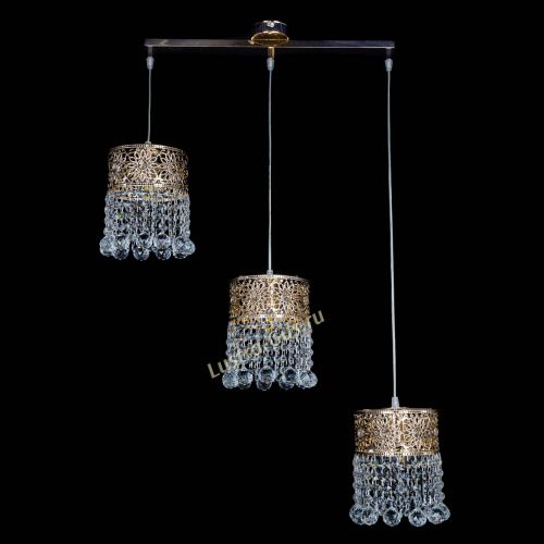 Барная люстра Восток №3 в Сочи Гусь Хрустальный