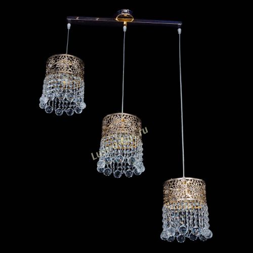 Барная люстра Восток №3 в Сочи Гусь Хрустальный