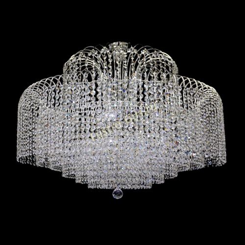 Люстра Агата №15 оптикон подвесная в Сочи Гусь Хрустальный