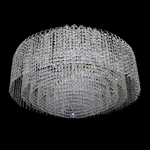 Люстра Агата №15 оптикон подвесная в Сочи Гусь Хрустальный