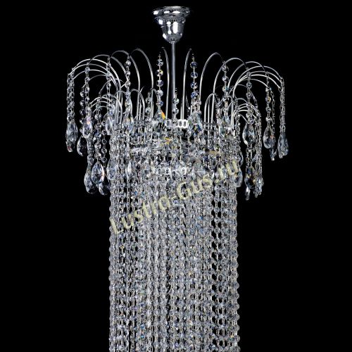 Люстра Агата длинная в Сочи Гусь Хрустальный