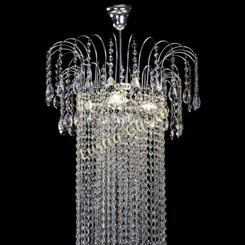 Люстра Агата длинная в Сочи Гусь Хрустальный