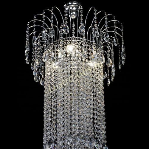 Люстра Агата длинная в Сочи Гусь Хрустальный