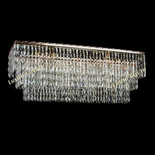 Люстра Четырехугольник Пластинка в Сочи Гусь Хрустальный