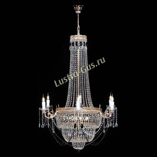 Люстра Елизавета Венеция черная в Сочи Гусь Хрустальный