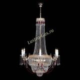 Люстра Елизавета Венеция красная в Сочи