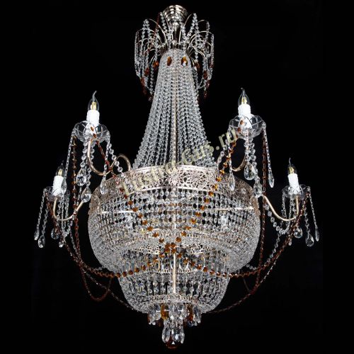 Люстра Елизавета Восток чайная в Сочи Гусь Хрустальный