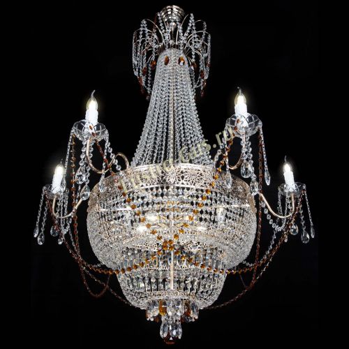 Люстра Елизавета Восток чайная в Сочи Гусь Хрустальный