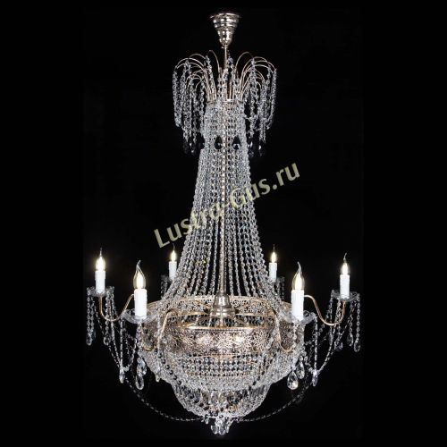 Люстра Елизавета Восток черная в Сочи Гусь Хрустальный