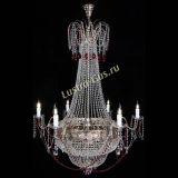 Люстра Елизавета Восток красная в Сочи