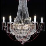 Люстра Елизавета Восток красная в Сочи