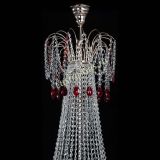 Люстра Елизавета Восток красная в Сочи