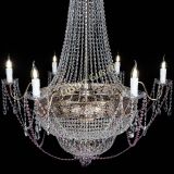 Люстра Елизавета Восток розовая в Сочи