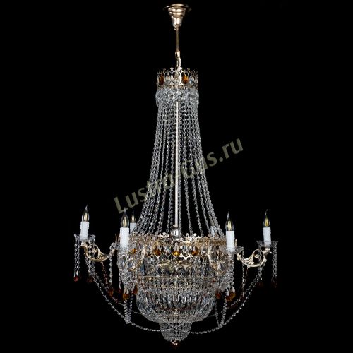 Люстра Елизавета чайная в Сочи Гусь Хрустальный
