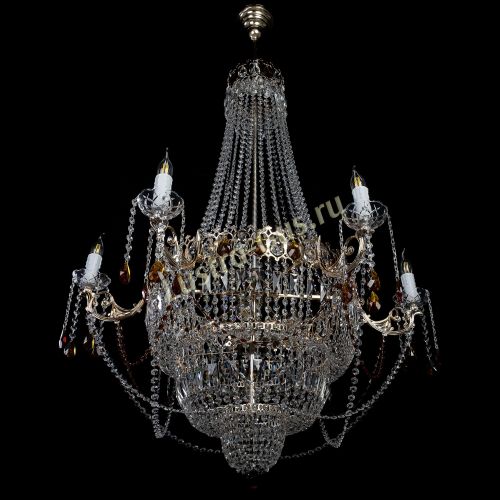 Люстра Елизавета чайная в Сочи Гусь Хрустальный