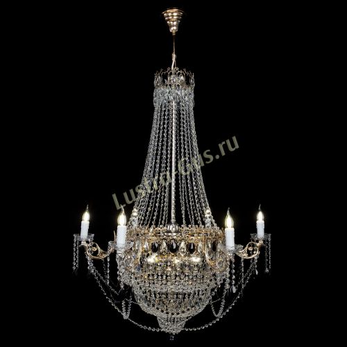 Люстра Елизавета черная в Сочи Гусь Хрустальный