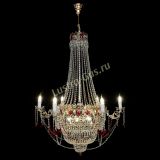 Люстра Елизавета красная в Сочи