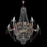 Люстра Елизавета красная в Сочи