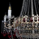 Люстра Елизавета красная в Сочи