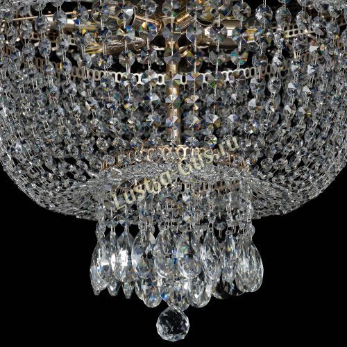 Люстра Хрустальный Каскад Дворцовый в Сочи Гусь Хрустальный