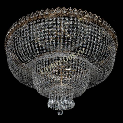 Люстра Хрустальный Каскад Дворцовый в Сочи Гусь Хрустальный