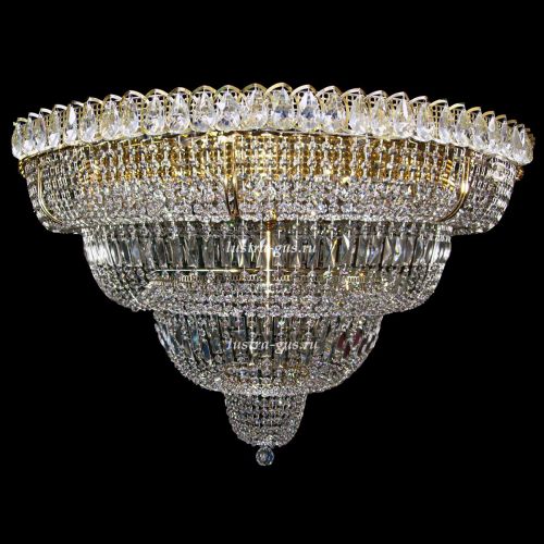 Люстра Хрустальный Водопад 17 ламп в Сочи Гусь Хрустальный