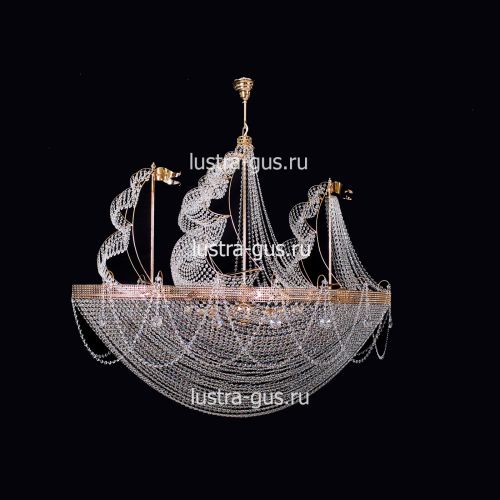 Люстра Хрустальный Корвет в Сочи Гусь Хрустальный