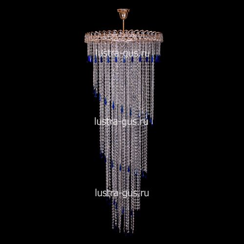 Люстра Каскад большой в Сочи Гусь Хрустальный