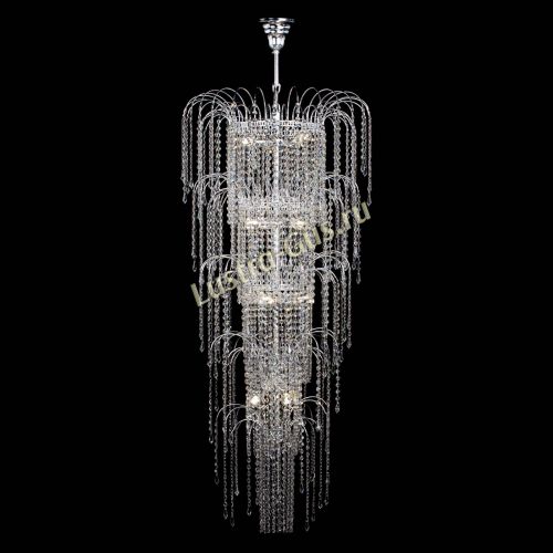 Люстра Каскад Винтовой в Сочи Гусь Хрустальный