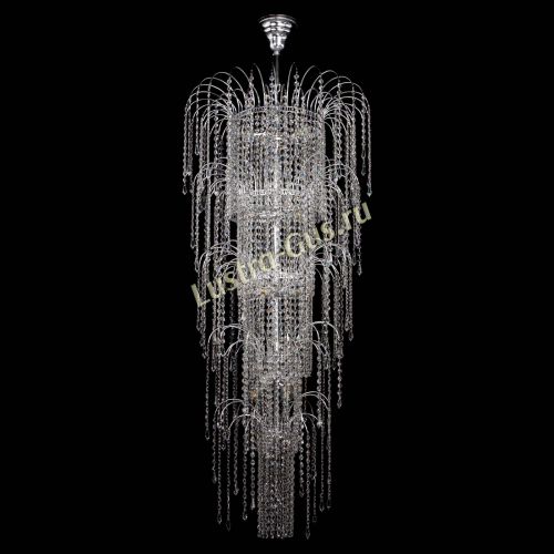 Люстра Каскад Винтовой в Сочи Гусь Хрустальный