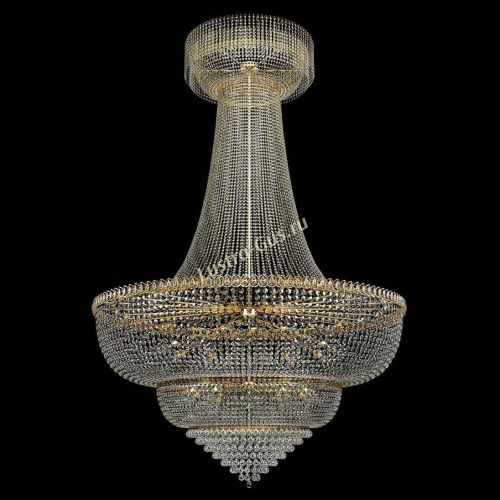 Люстра Хрустальный Каскад Элит в Сочи Гусь Хрустальный