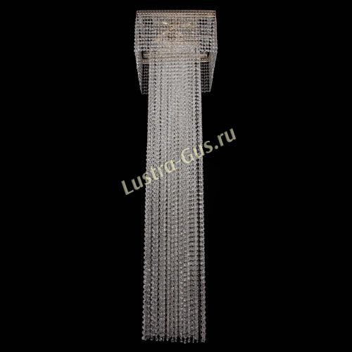 Люстра Колонна Квадрат Длинный в Сочи Гусь Хрустальный