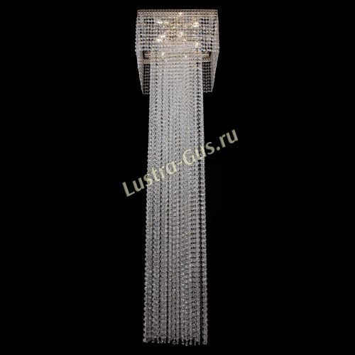 Люстра Колонна Квадрат Длинный в Сочи Гусь Хрустальный