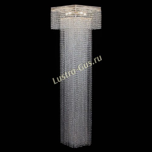 Люстра Колонна Квадрат Длинный в Сочи Гусь Хрустальный